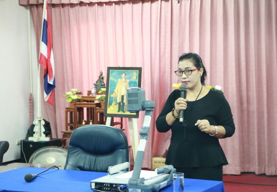 ภาพกิจกรรม คณะวิทยาศาสตร์และเทคโนโลยี จัดการอบรมเชิงปฏิบัติการ เรื่อง การประกันคุณภาพการศึกษาระดับหลักสูตร