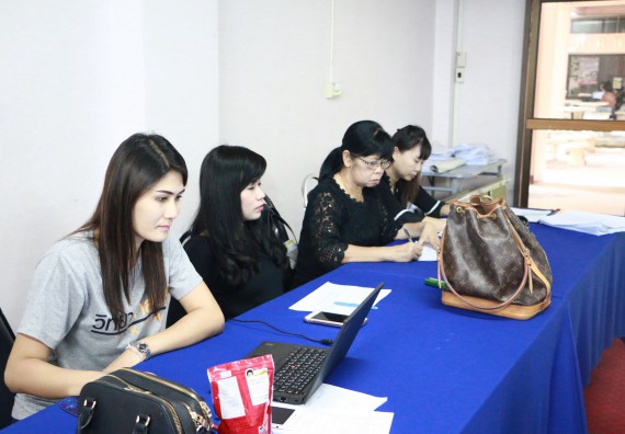 ภาพกิจกรรม คณะวิทยาศาสตร์และเทคโนโลยี จัดการอบรมเชิงปฏิบัติการ เรื่อง การประกันคุณภาพการศึกษาระดับหลักสูตร