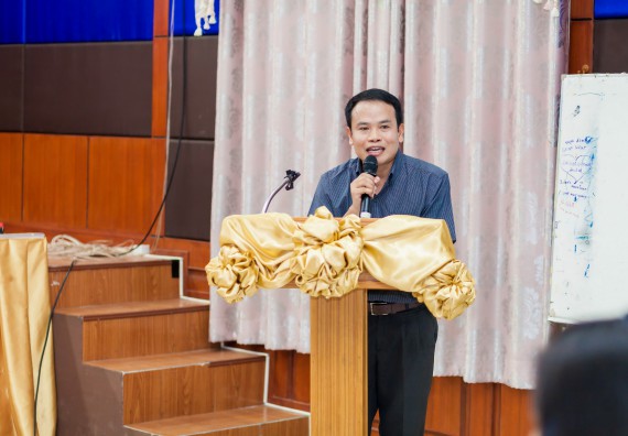 ภาพกิจกรรม คณะวิทยาศาสตร์และเทคโนโลยี จัดโครงการอบรมเชิงปฏิบัติการ การพัฒนาบุคลากรเข้าสู่ตำแหน่งทางวิชาการ ตำแหน่งที่สูงขึ้น