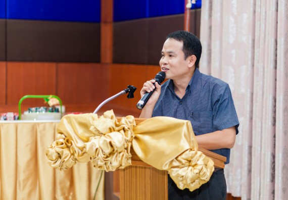 ภาพกิจกรรม คณะวิทยาศาสตร์และเทคโนโลยี จัดโครงการอบรมเชิงปฏิบัติการ การพัฒนาบุคลากรเข้าสู่ตำแหน่งทางวิชาการ ตำแหน่งที่สูงขึ้น