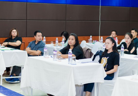 ภาพกิจกรรม คณะวิทยาศาสตร์และเทคโนโลยี จัดโครงการอบรมเชิงปฏิบัติการ การพัฒนาบุคลากรเข้าสู่ตำแหน่งทางวิชาการ ตำแหน่งที่สูงขึ้น