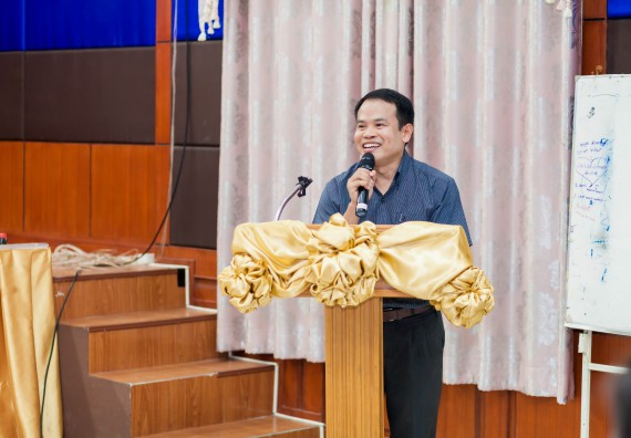 ภาพกิจกรรม คณะวิทยาศาสตร์และเทคโนโลยี จัดโครงการอบรมเชิงปฏิบัติการ การพัฒนาบุคลากรเข้าสู่ตำแหน่งทางวิชาการ ตำแหน่งที่สูงขึ้น