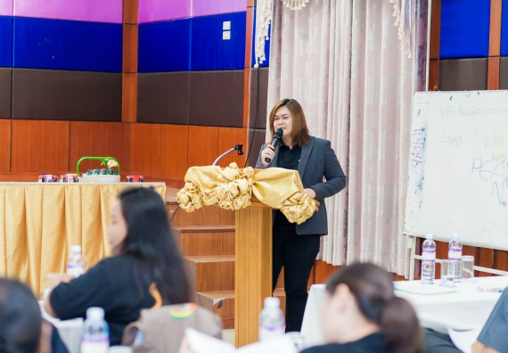 ภาพกิจกรรม คณะวิทยาศาสตร์และเทคโนโลยี จัดโครงการอบรมเชิงปฏิบัติการ การพัฒนาบุคลากรเข้าสู่ตำแหน่งทางวิชาการ ตำแหน่งที่สูงขึ้น