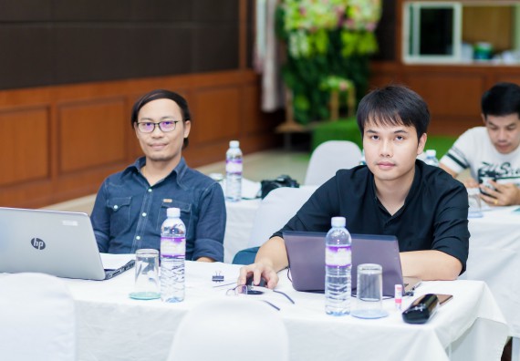 ภาพกิจกรรม คณะวิทยาศาสตร์และเทคโนโลยี จัดโครงการอบรมเชิงปฏิบัติการ การพัฒนาบุคลากรเข้าสู่ตำแหน่งทางวิชาการ ตำแหน่งที่สูงขึ้น