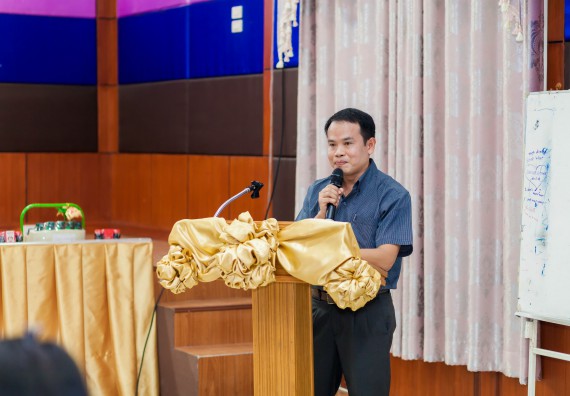 ภาพกิจกรรม คณะวิทยาศาสตร์และเทคโนโลยี จัดโครงการอบรมเชิงปฏิบัติการ การพัฒนาบุคลากรเข้าสู่ตำแหน่งทางวิชาการ ตำแหน่งที่สูงขึ้น