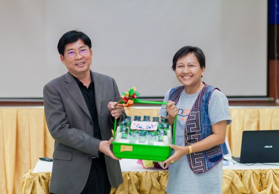 ภาพกิจกรรม คณะวิทยาศาสตร์และเทคโนโลยี จัดโครงการอบรมเชิงปฏิบัติการ การพัฒนาบุคลากรเข้าสู่ตำแหน่งทางวิชาการ ตำแหน่งที่สูงขึ้น