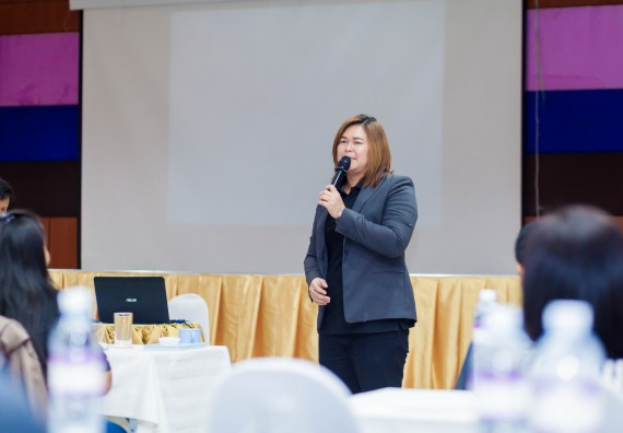 ภาพกิจกรรม คณะวิทยาศาสตร์และเทคโนโลยี จัดโครงการอบรมเชิงปฏิบัติการ การพัฒนาบุคลากรเข้าสู่ตำแหน่งทางวิชาการ ตำแหน่งที่สูงขึ้น