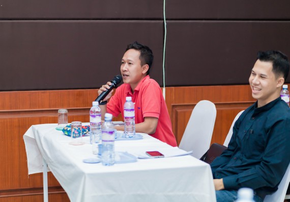 ภาพกิจกรรม คณะวิทยาศาสตร์และเทคโนโลยี จัดโครงการอบรมเชิงปฏิบัติการ การพัฒนาบุคลากรเข้าสู่ตำแหน่งทางวิชาการ ตำแหน่งที่สูงขึ้น