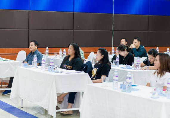 ภาพกิจกรรม คณะวิทยาศาสตร์และเทคโนโลยี จัดโครงการอบรมเชิงปฏิบัติการ การพัฒนาบุคลากรเข้าสู่ตำแหน่งทางวิชาการ ตำแหน่งที่สูงขึ้น