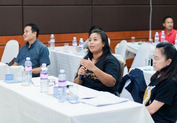 ภาพกิจกรรม คณะวิทยาศาสตร์และเทคโนโลยี จัดโครงการอบรมเชิงปฏิบัติการ การพัฒนาบุคลากรเข้าสู่ตำแหน่งทางวิชาการ ตำแหน่งที่สูงขึ้น