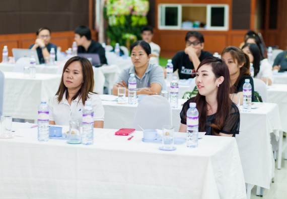 ภาพกิจกรรม คณะวิทยาศาสตร์และเทคโนโลยี จัดโครงการอบรมเชิงปฏิบัติการ การพัฒนาบุคลากรเข้าสู่ตำแหน่งทางวิชาการ ตำแหน่งที่สูงขึ้น