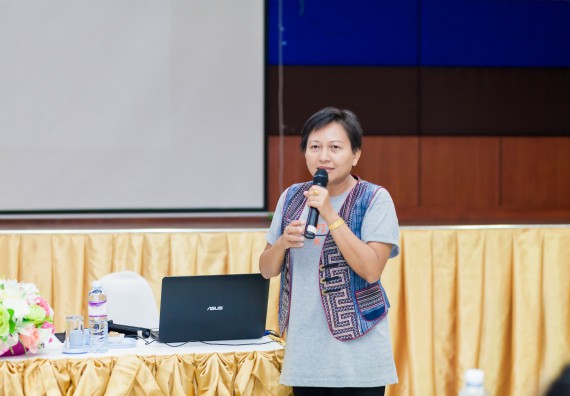 ภาพกิจกรรม คณะวิทยาศาสตร์และเทคโนโลยี จัดโครงการอบรมเชิงปฏิบัติการ การพัฒนาบุคลากรเข้าสู่ตำแหน่งทางวิชาการ ตำแหน่งที่สูงขึ้น