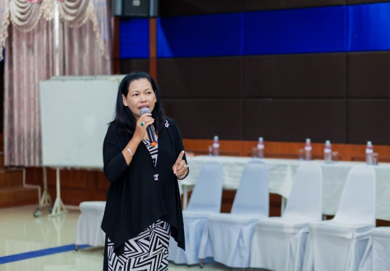 ภาพกิจกรรม คณะวิทยาศาสตร์และเทคโนโลยี จัดโครงการอบรมเชิงปฏิบัติการ กิจกรรมรักองค์กร