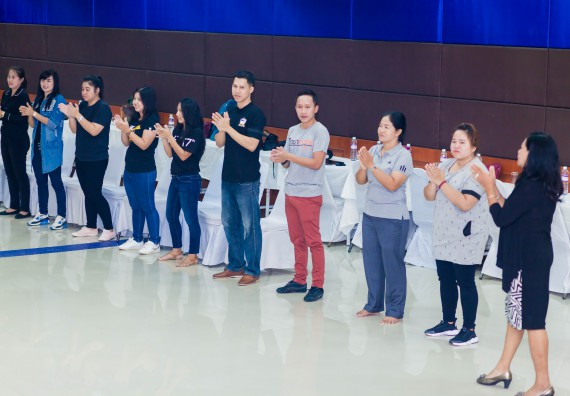 ภาพกิจกรรม คณะวิทยาศาสตร์และเทคโนโลยี จัดโครงการอบรมเชิงปฏิบัติการ กิจกรรมรักองค์กร