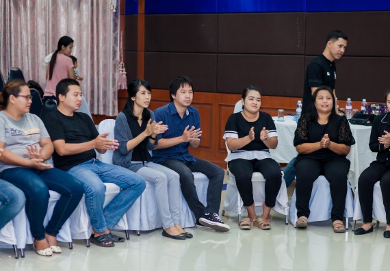 ภาพกิจกรรม คณะวิทยาศาสตร์และเทคโนโลยี จัดโครงการอบรมเชิงปฏิบัติการ กิจกรรมรักองค์กร