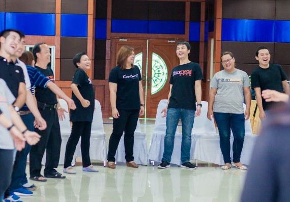 ภาพกิจกรรม คณะวิทยาศาสตร์และเทคโนโลยี จัดโครงการอบรมเชิงปฏิบัติการ กิจกรรมรักองค์กร