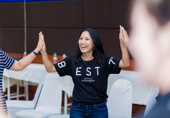 ภาพกิจกรรม คณะวิทยาศาสตร์และเทคโนโลยี จัดโครงการอบรมเชิงปฏิบัติการ กิจกรรมรักองค์กร