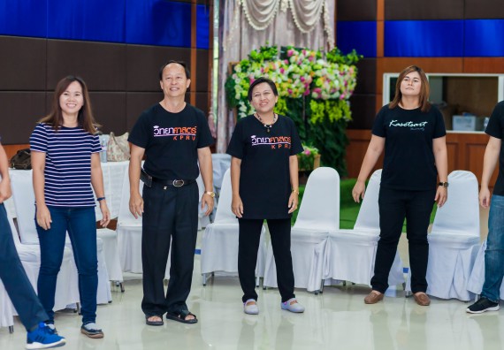 ภาพกิจกรรม คณะวิทยาศาสตร์และเทคโนโลยี จัดโครงการอบรมเชิงปฏิบัติการ กิจกรรมรักองค์กร