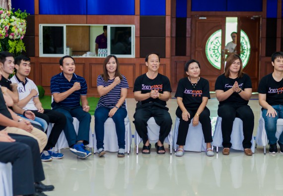 ภาพกิจกรรม คณะวิทยาศาสตร์และเทคโนโลยี จัดโครงการอบรมเชิงปฏิบัติการ กิจกรรมรักองค์กร