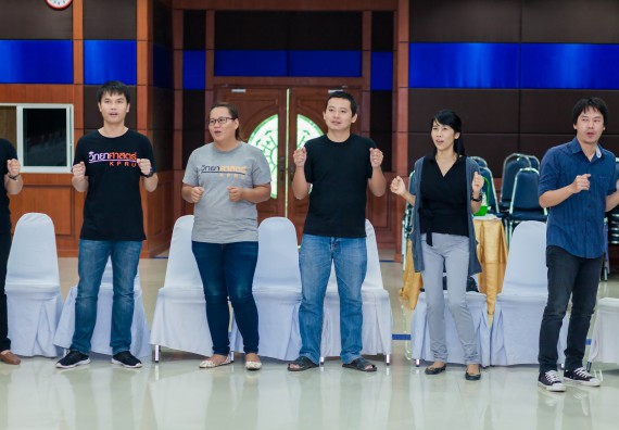 ภาพกิจกรรม คณะวิทยาศาสตร์และเทคโนโลยี จัดโครงการอบรมเชิงปฏิบัติการ กิจกรรมรักองค์กร