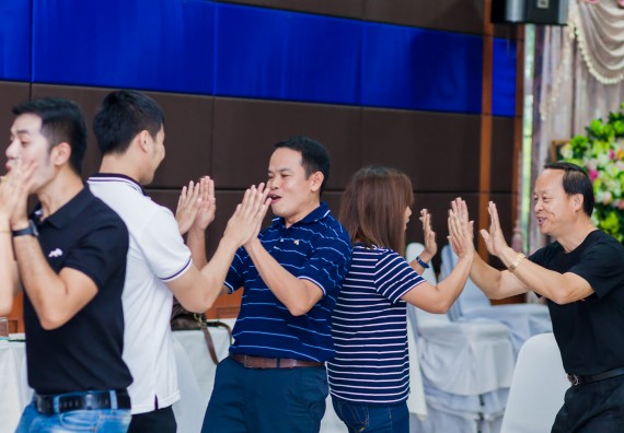 ภาพกิจกรรม คณะวิทยาศาสตร์และเทคโนโลยี จัดโครงการอบรมเชิงปฏิบัติการ กิจกรรมรักองค์กร