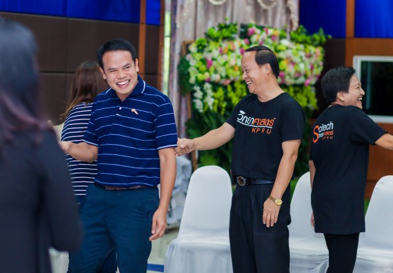 ภาพกิจกรรม คณะวิทยาศาสตร์และเทคโนโลยี จัดโครงการอบรมเชิงปฏิบัติการ กิจกรรมรักองค์กร