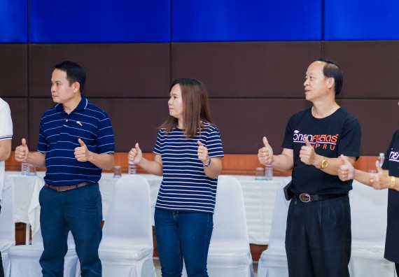 ภาพกิจกรรม คณะวิทยาศาสตร์และเทคโนโลยี จัดโครงการอบรมเชิงปฏิบัติการ กิจกรรมรักองค์กร