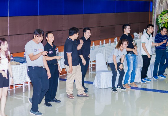 ภาพกิจกรรม คณะวิทยาศาสตร์และเทคโนโลยี จัดโครงการอบรมเชิงปฏิบัติการ กิจกรรมรักองค์กร