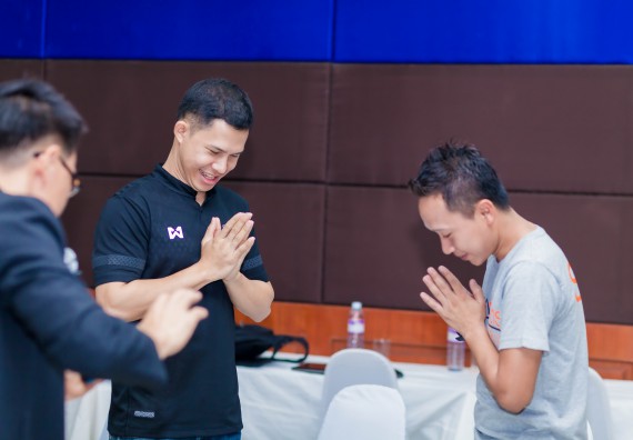 ภาพกิจกรรม คณะวิทยาศาสตร์และเทคโนโลยี จัดโครงการอบรมเชิงปฏิบัติการ กิจกรรมรักองค์กร