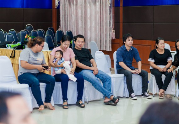 ภาพกิจกรรม คณะวิทยาศาสตร์และเทคโนโลยี จัดโครงการอบรมเชิงปฏิบัติการ กิจกรรมรักองค์กร