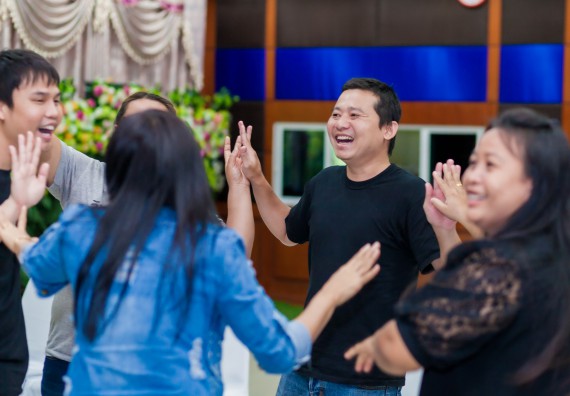 ภาพกิจกรรม คณะวิทยาศาสตร์และเทคโนโลยี จัดโครงการอบรมเชิงปฏิบัติการ กิจกรรมรักองค์กร