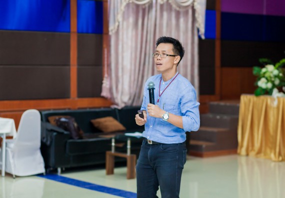 ภาพกิจกรรม คณะวิทยาศาสตร์และเทคโนโลยี จัดโครงการอบรมเชิงปฏิบัติการ กิจกรรมรักองค์กร