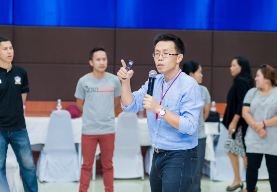 ภาพกิจกรรม คณะวิทยาศาสตร์และเทคโนโลยี จัดโครงการอบรมเชิงปฏิบัติการ กิจกรรมรักองค์กร