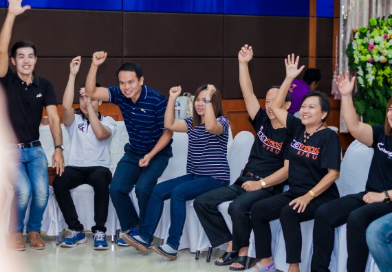 ภาพกิจกรรม คณะวิทยาศาสตร์และเทคโนโลยี จัดโครงการอบรมเชิงปฏิบัติการ กิจกรรมรักองค์กร