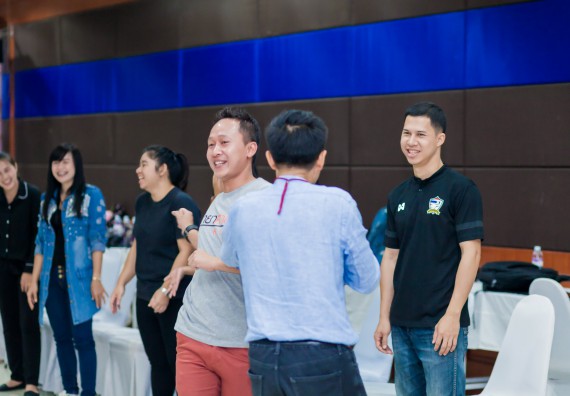 ภาพกิจกรรม คณะวิทยาศาสตร์และเทคโนโลยี จัดโครงการอบรมเชิงปฏิบัติการ กิจกรรมรักองค์กร