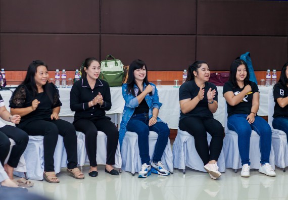 ภาพกิจกรรม คณะวิทยาศาสตร์และเทคโนโลยี จัดโครงการอบรมเชิงปฏิบัติการ กิจกรรมรักองค์กร