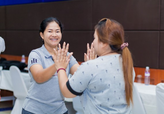 ภาพกิจกรรม คณะวิทยาศาสตร์และเทคโนโลยี จัดโครงการอบรมเชิงปฏิบัติการ กิจกรรมรักองค์กร