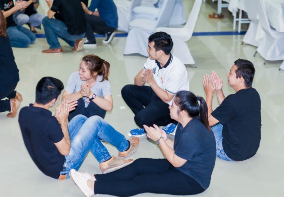 ภาพกิจกรรม คณะวิทยาศาสตร์และเทคโนโลยี จัดโครงการอบรมเชิงปฏิบัติการ กิจกรรมรักองค์กร