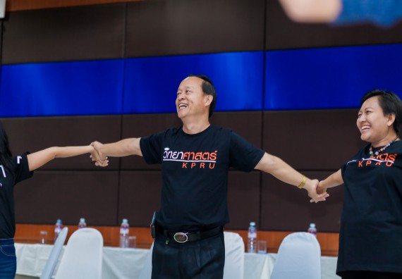 ภาพกิจกรรม คณะวิทยาศาสตร์และเทคโนโลยี จัดโครงการอบรมเชิงปฏิบัติการ กิจกรรมรักองค์กร