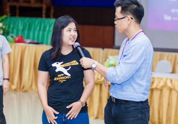 ภาพกิจกรรม คณะวิทยาศาสตร์และเทคโนโลยี จัดโครงการอบรมเชิงปฏิบัติการ กิจกรรมรักองค์กร