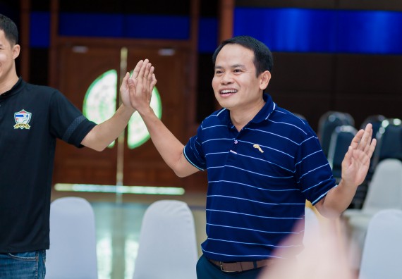 ภาพกิจกรรม คณะวิทยาศาสตร์และเทคโนโลยี จัดโครงการอบรมเชิงปฏิบัติการ กิจกรรมรักองค์กร