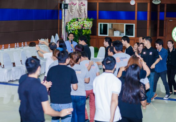 ภาพกิจกรรม คณะวิทยาศาสตร์และเทคโนโลยี จัดโครงการอบรมเชิงปฏิบัติการ กิจกรรมรักองค์กร