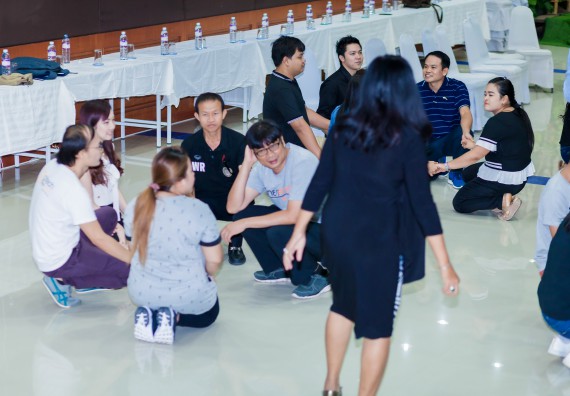 ภาพกิจกรรม คณะวิทยาศาสตร์และเทคโนโลยี จัดโครงการอบรมเชิงปฏิบัติการ กิจกรรมรักองค์กร