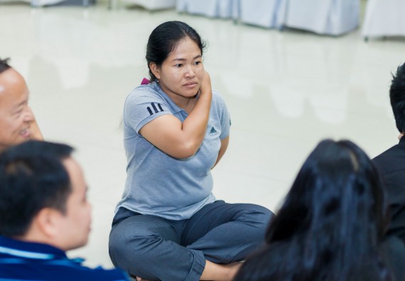 ภาพกิจกรรม คณะวิทยาศาสตร์และเทคโนโลยี จัดโครงการอบรมเชิงปฏิบัติการ กิจกรรมรักองค์กร