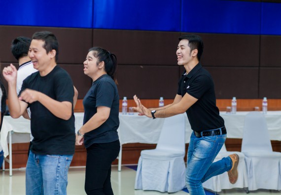 ภาพกิจกรรม คณะวิทยาศาสตร์และเทคโนโลยี จัดโครงการอบรมเชิงปฏิบัติการ กิจกรรมรักองค์กร