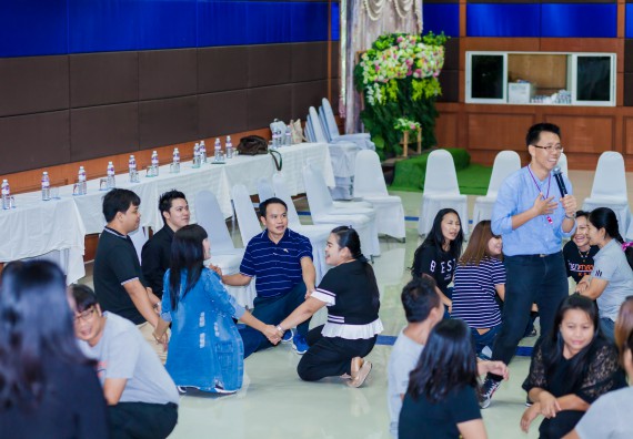 ภาพกิจกรรม คณะวิทยาศาสตร์และเทคโนโลยี จัดโครงการอบรมเชิงปฏิบัติการ กิจกรรมรักองค์กร