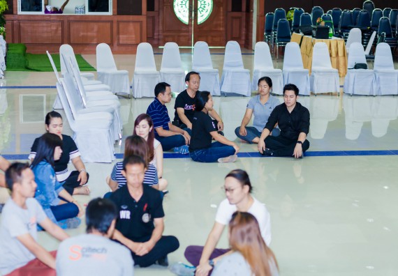 ภาพกิจกรรม คณะวิทยาศาสตร์และเทคโนโลยี จัดโครงการอบรมเชิงปฏิบัติการ กิจกรรมรักองค์กร