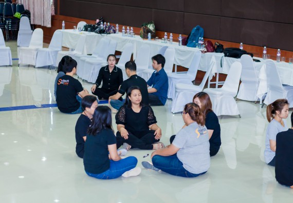 ภาพกิจกรรม คณะวิทยาศาสตร์และเทคโนโลยี จัดโครงการอบรมเชิงปฏิบัติการ กิจกรรมรักองค์กร