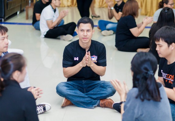 ภาพกิจกรรม คณะวิทยาศาสตร์และเทคโนโลยี จัดโครงการอบรมเชิงปฏิบัติการ กิจกรรมรักองค์กร