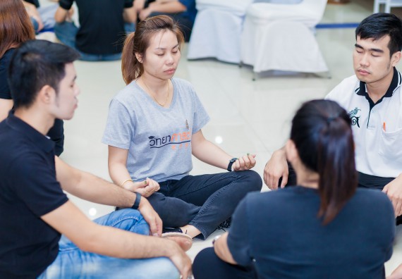 ภาพกิจกรรม คณะวิทยาศาสตร์และเทคโนโลยี จัดโครงการอบรมเชิงปฏิบัติการ กิจกรรมรักองค์กร